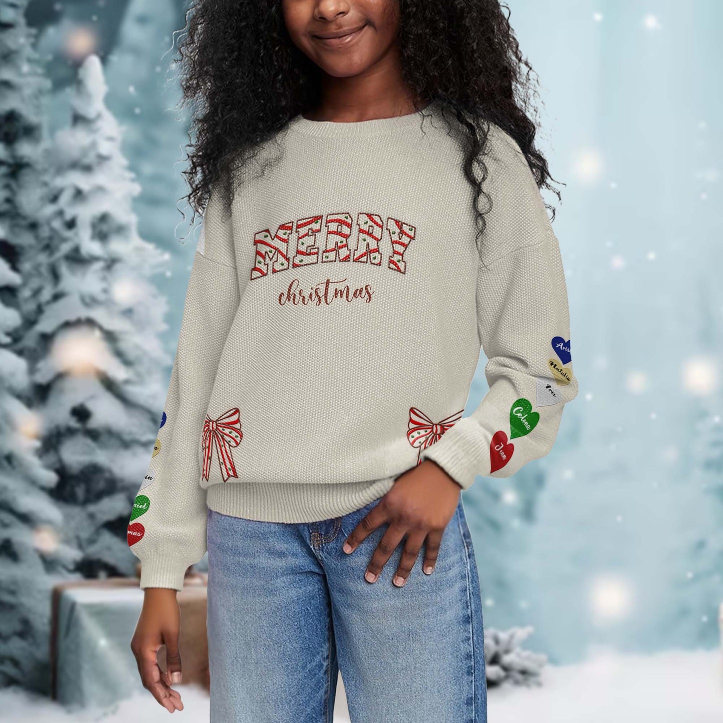 Merry Christmas Festive Ornaments Sweatshirt