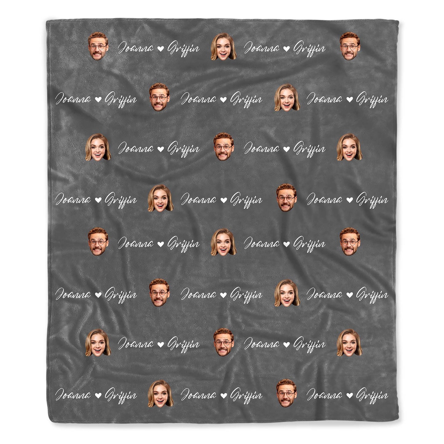 Forever In Our Hearts With Personalized Faces