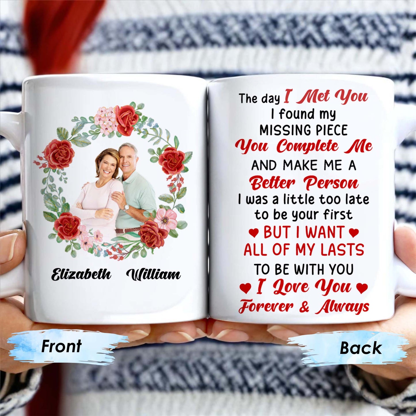 Forever And Always Love Promise With Roses