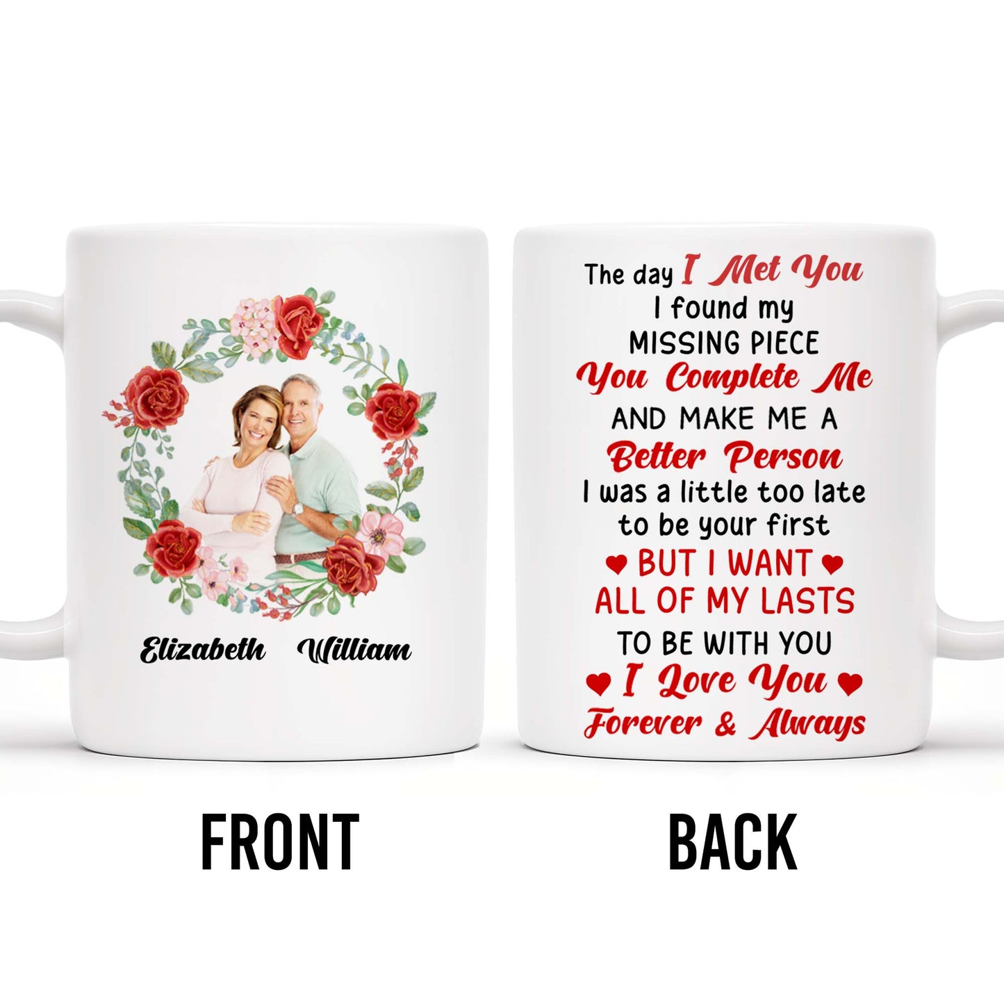 Forever And Always Love Promise With Roses