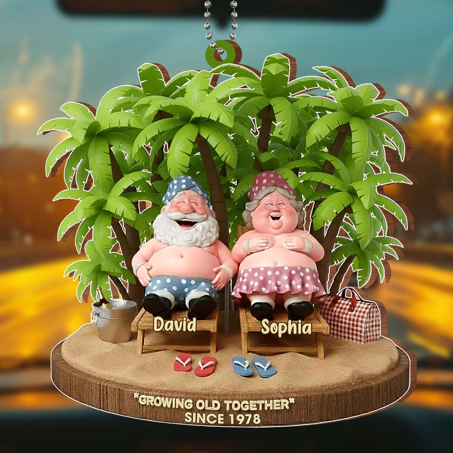 Growing Old Together, Palm Trees and Beach Chairs