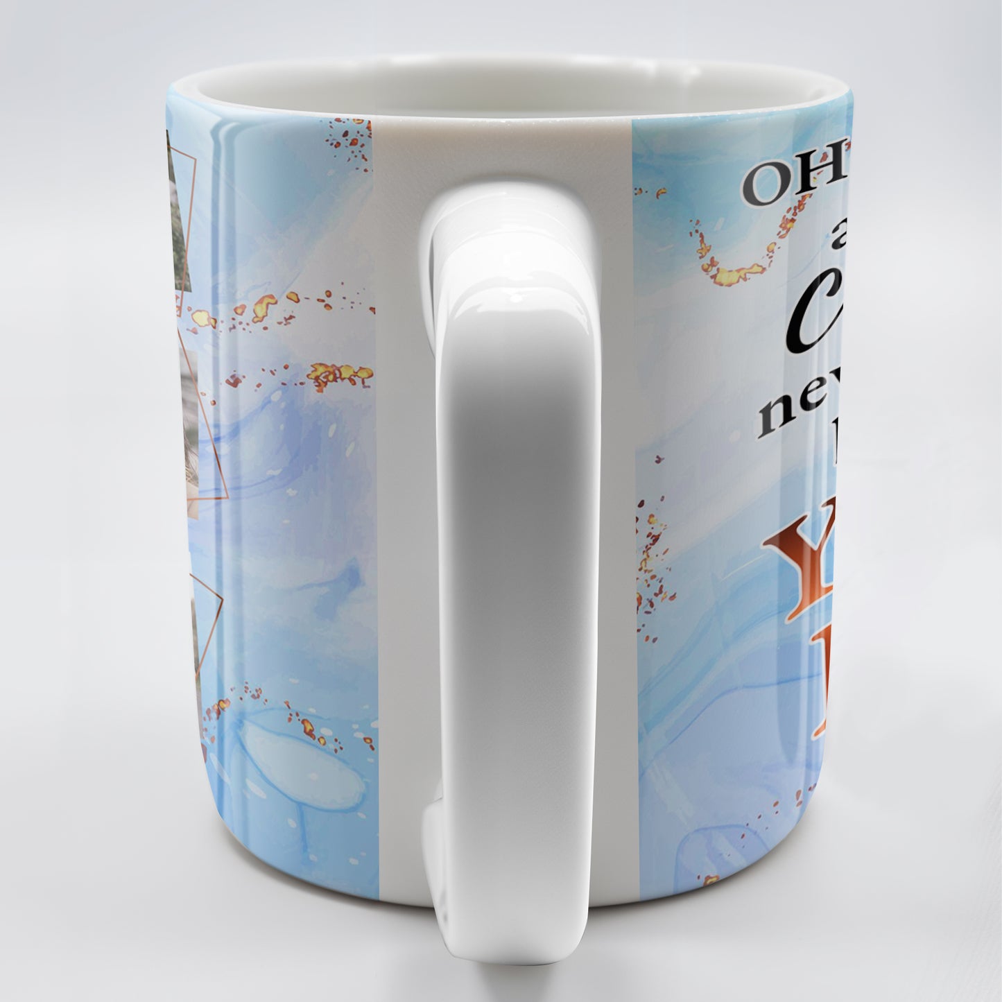 Oh Darling City Lights Bright As Your Eyes, Custom Romantic Mug