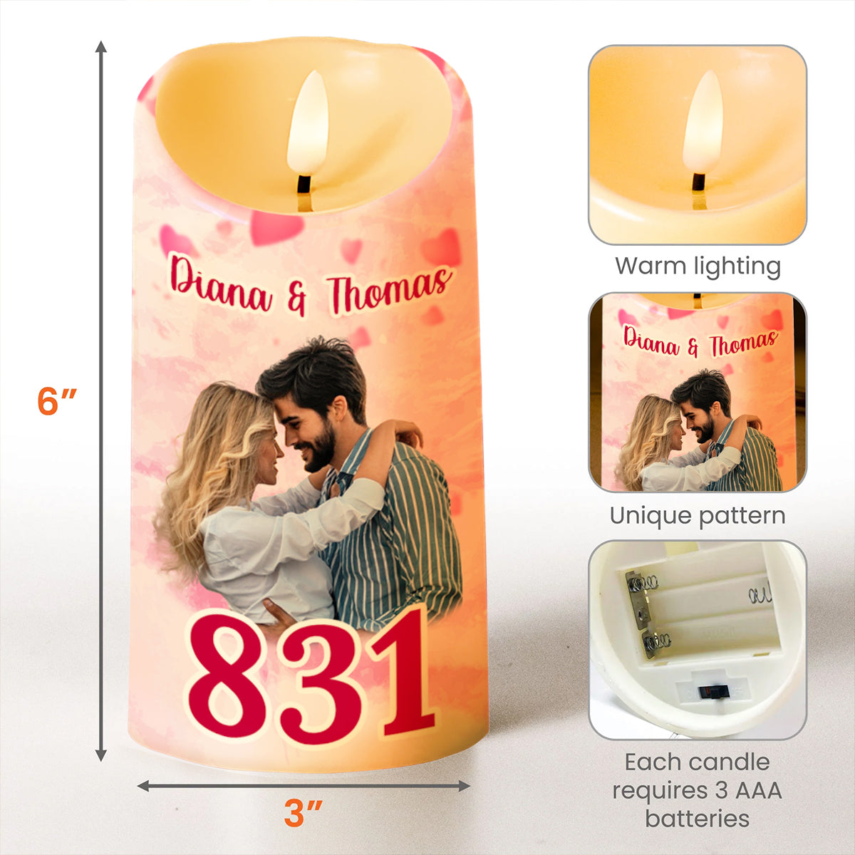 8 Letters 3 Words 1 Meaning I Love You With Couple Design