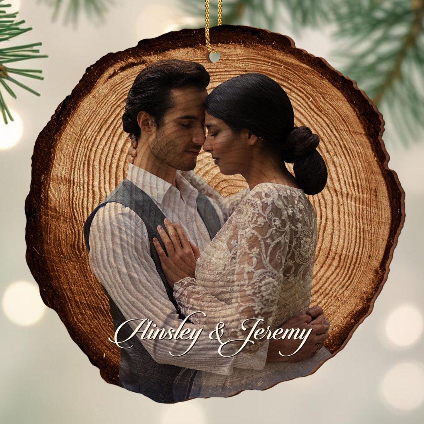 Forever & Always, Together In Love Ornament