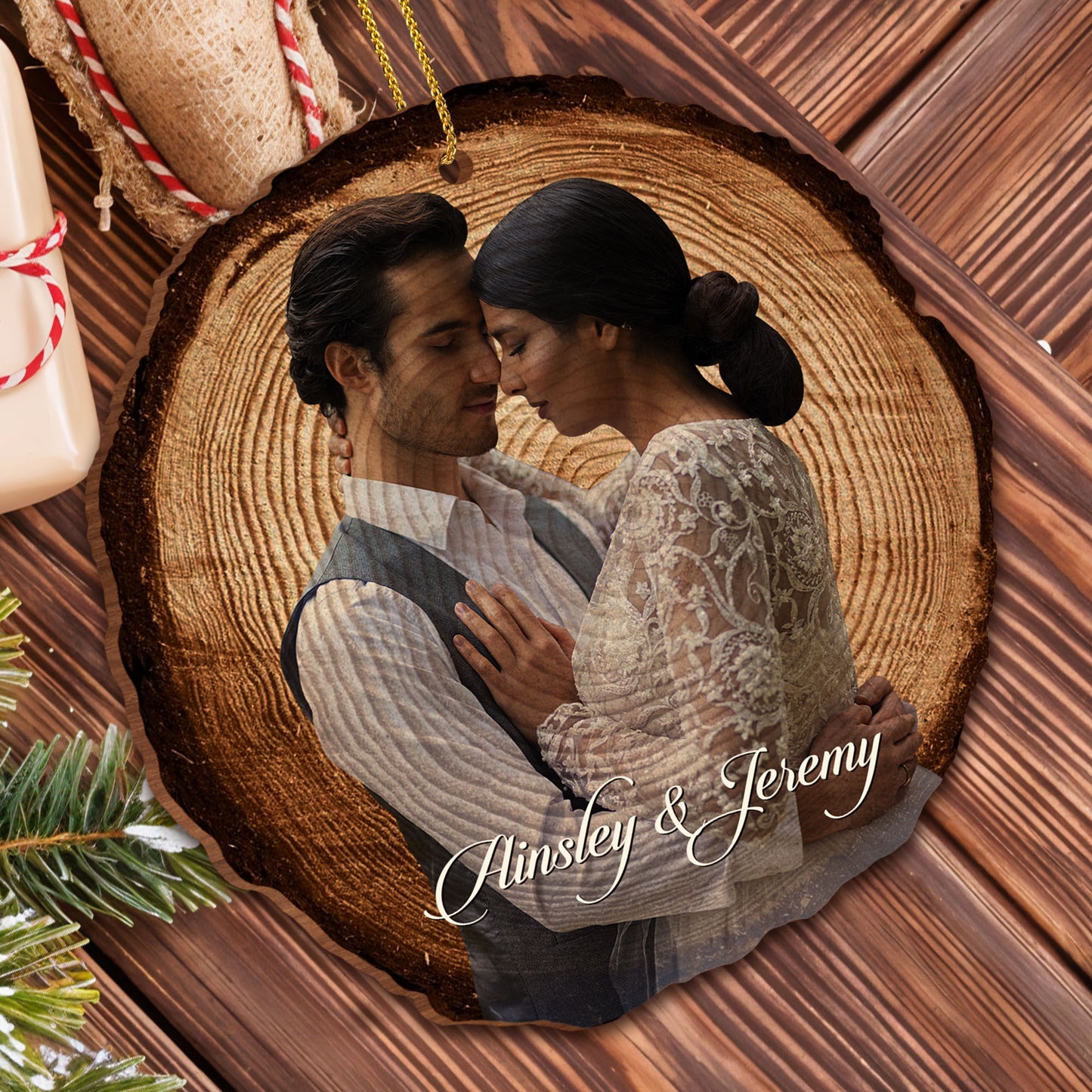 Forever & Always, Together In Love Ornament