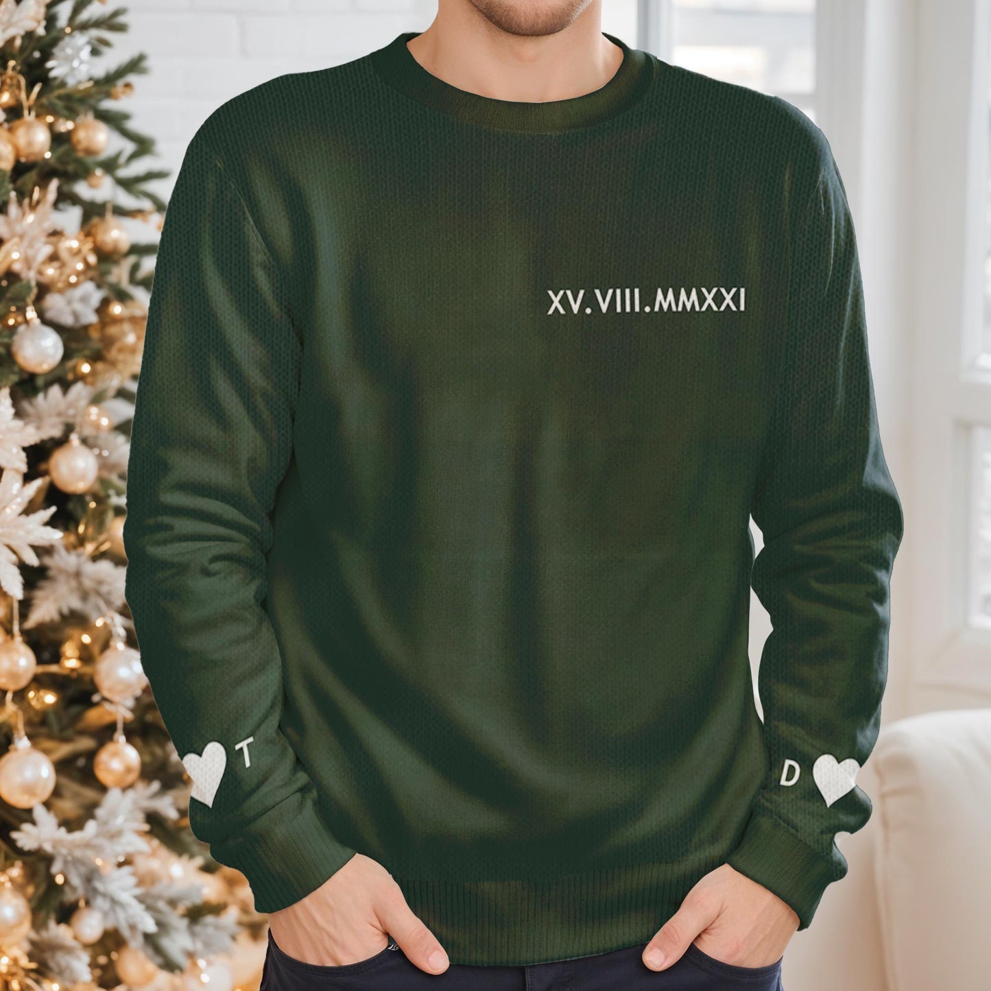 Forever In Love Together Since Sweatshirt With Hearts