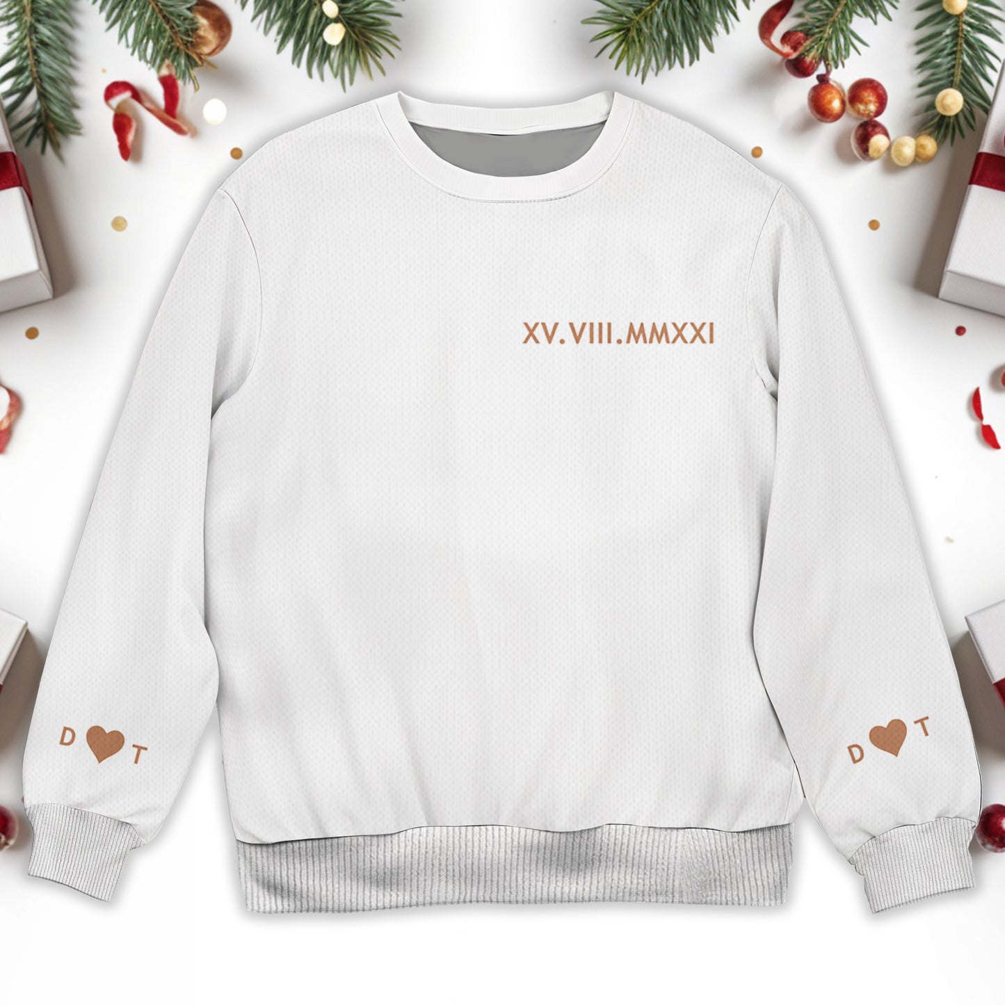 Forever In Love Together Since Sweatshirt With Hearts