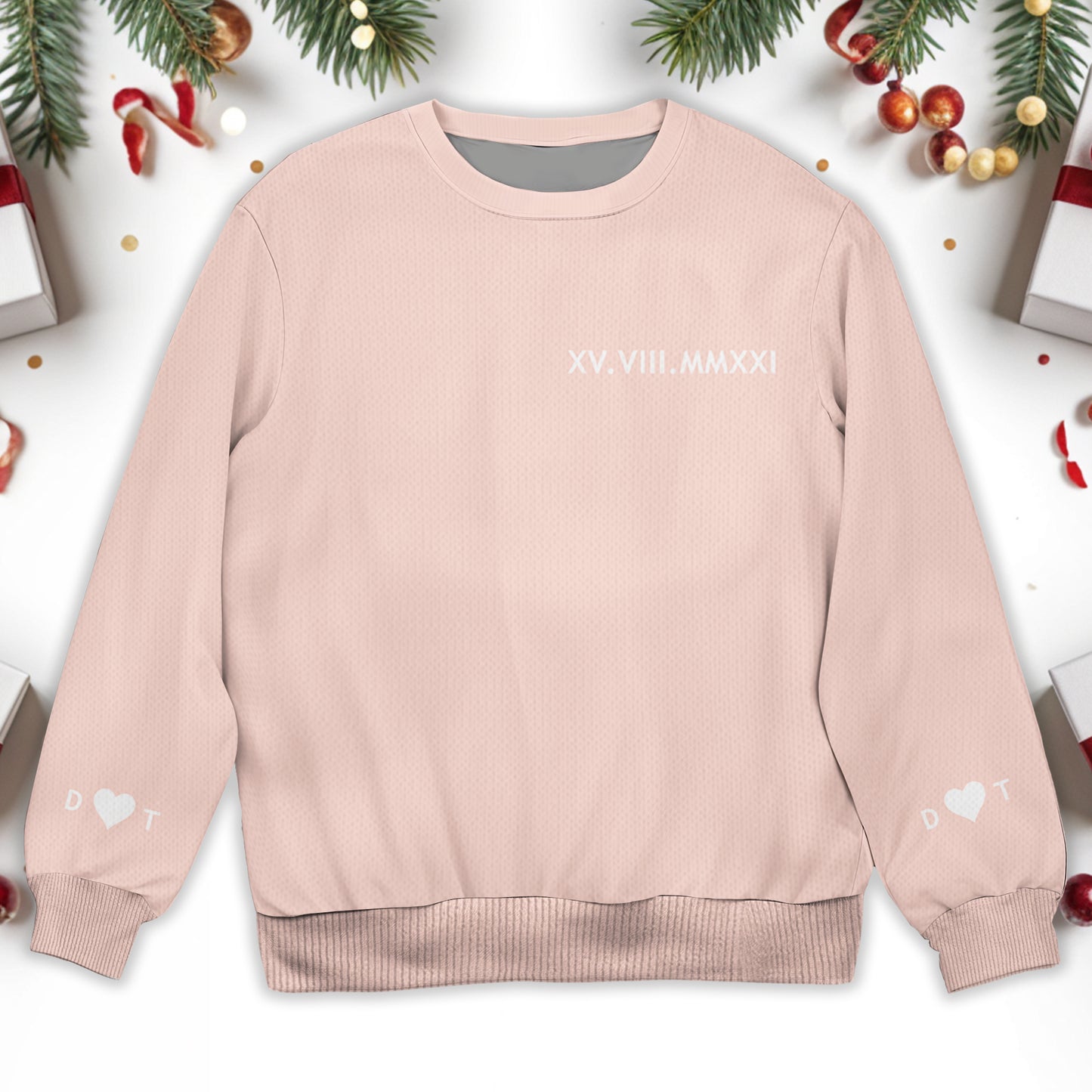 Forever In Love Together Since Sweatshirt With Hearts