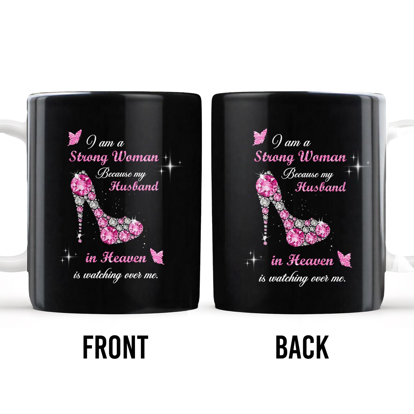 Strong Woman High Heels Memorial Mug