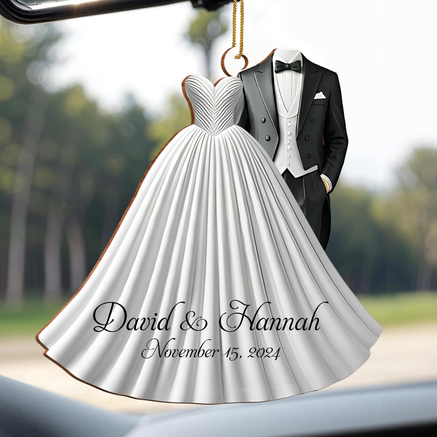Celebrate Love And Commitment, Wedding Dress And Tuxedo