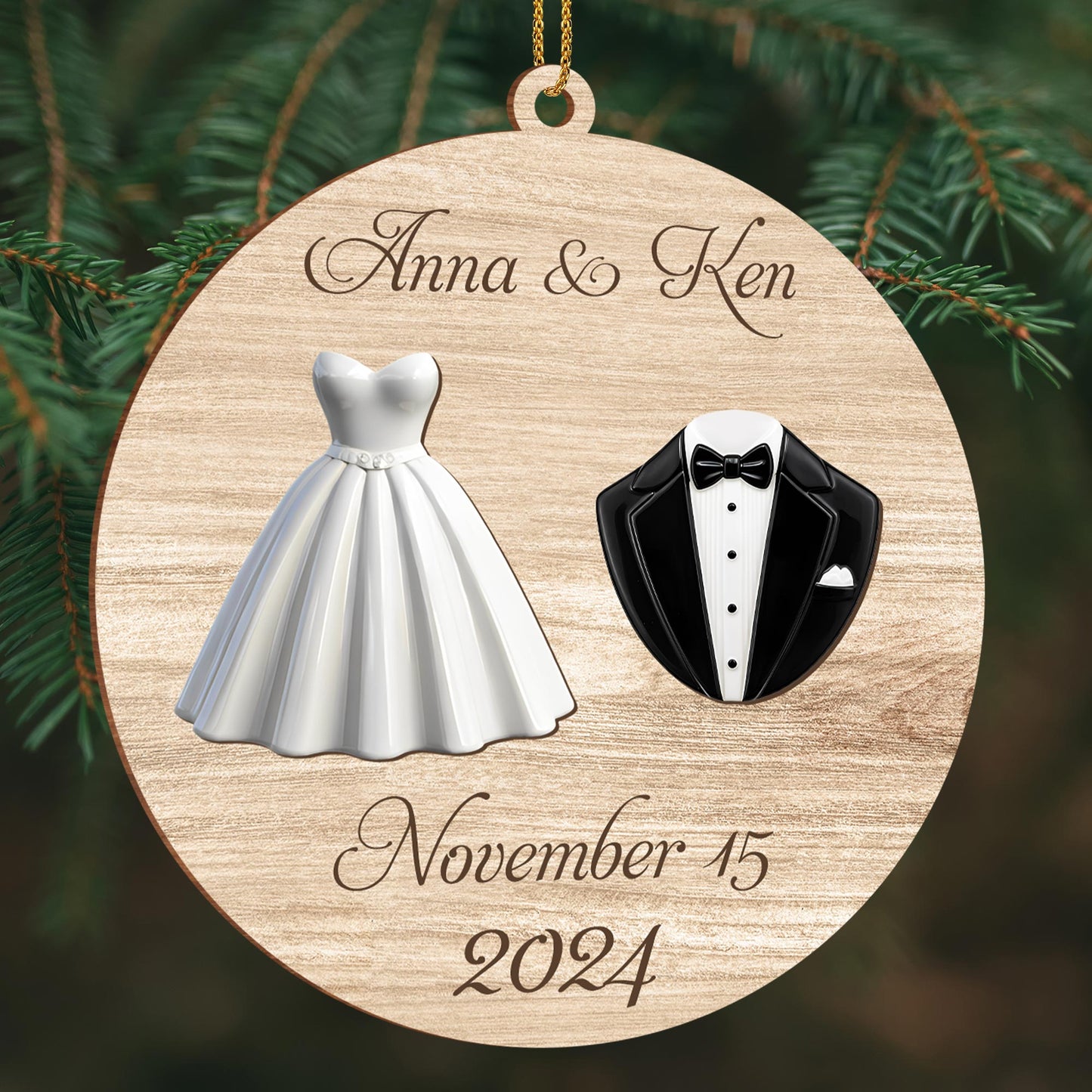 Celebrate Love Together Forever With Wedding Dress And Tuxedo
