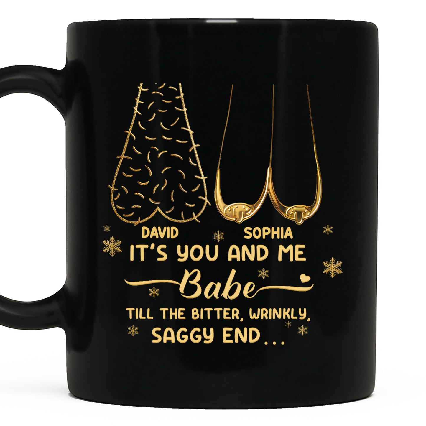 It's You And Me Babe, Heart And Stars Design