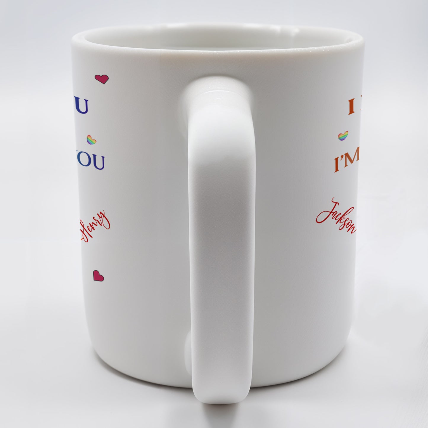 I Met You I Liked You I Loved You Forever Yours Hearts And Hands Mug