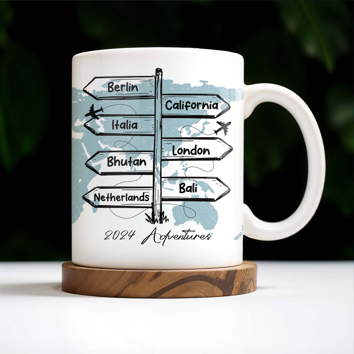 Adventuring Together Unforgettable Memories World Map Design