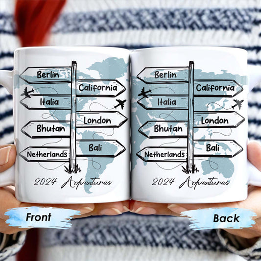 Adventuring Together Unforgettable Memories World Map Design