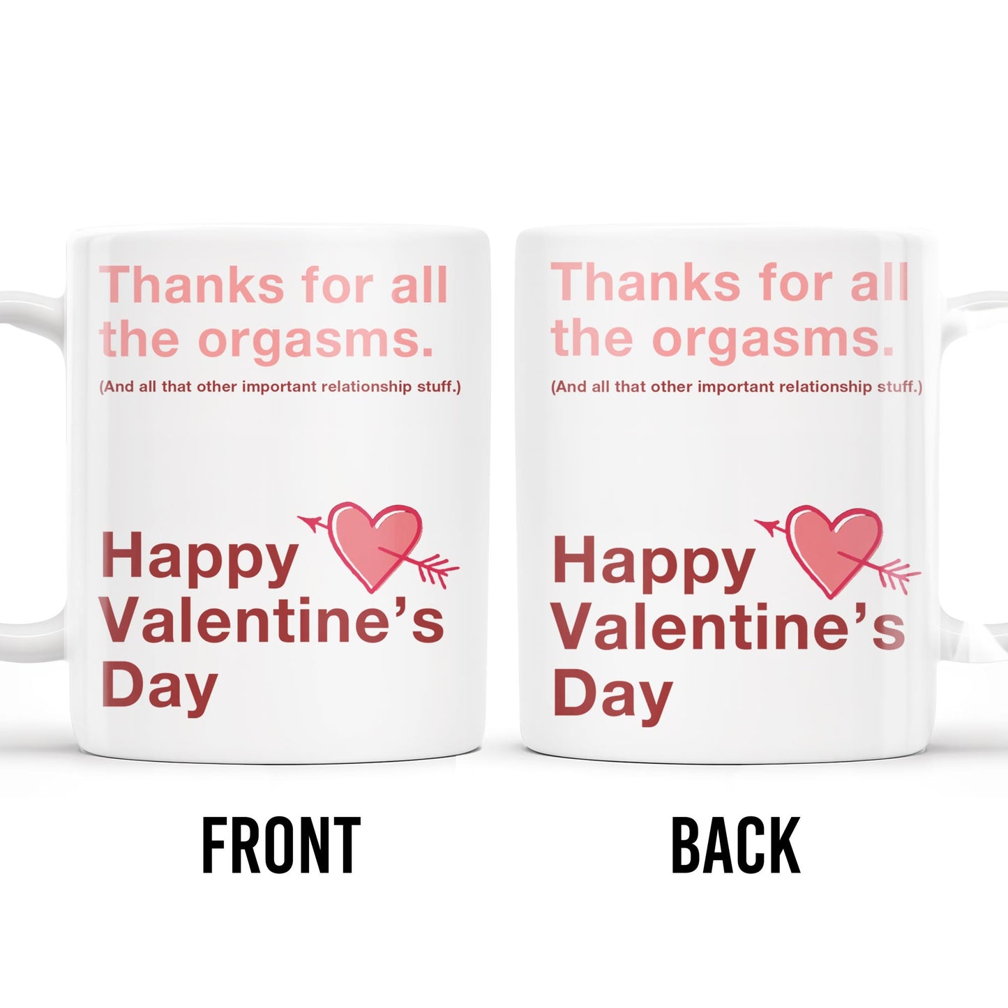 Happy Valentine's Day Love and Relationship Moments Mug