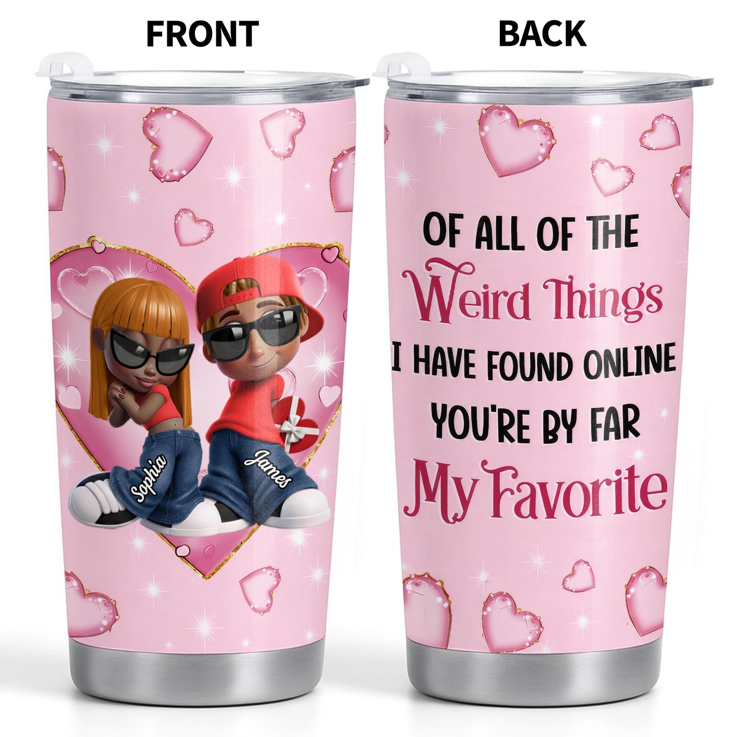 You’re By Far My Favorite, Cartoon Characters With Hearts