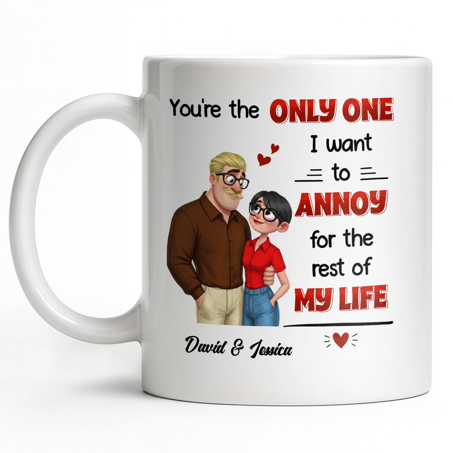 You're The Only One I Want To Annoy, Couple Design