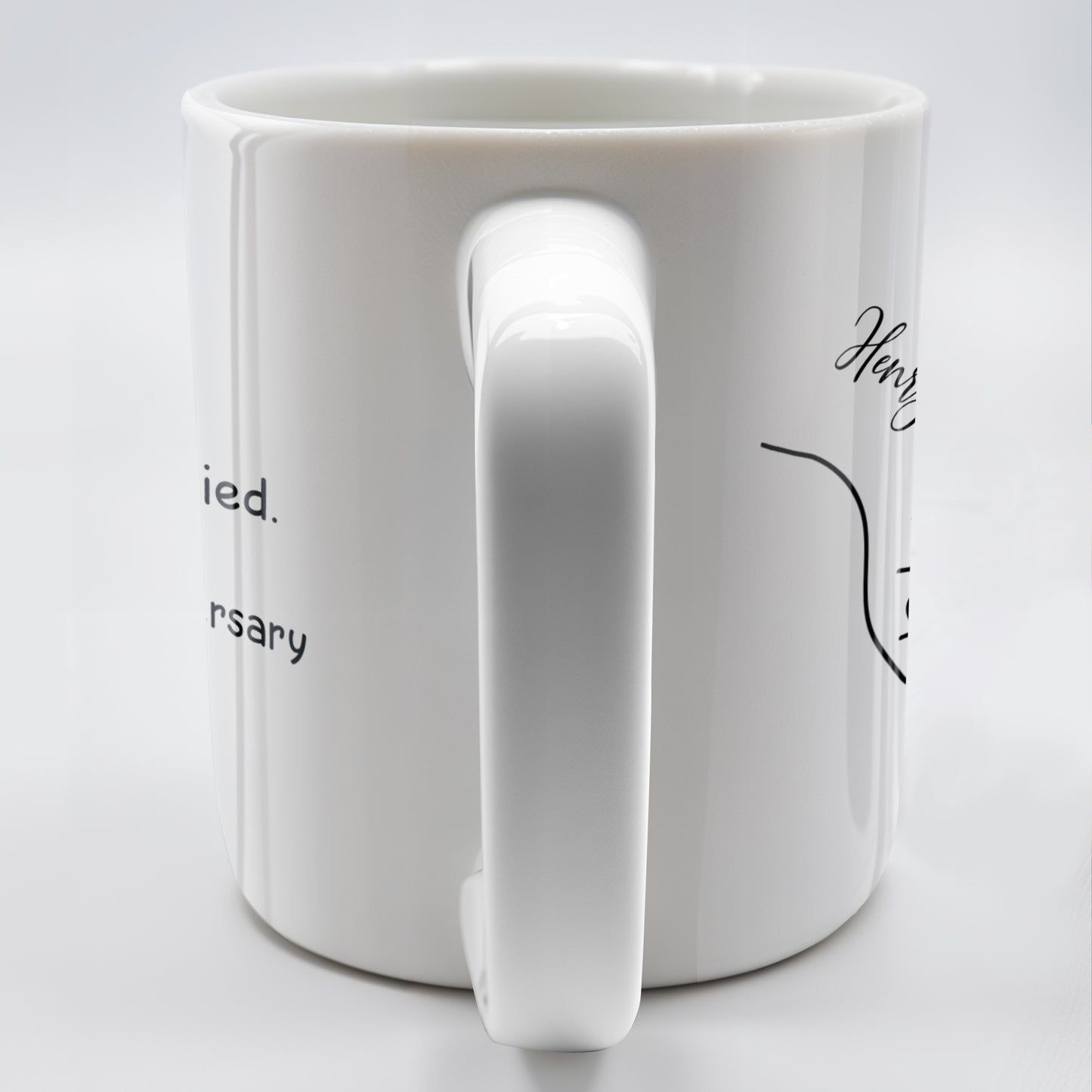 Holy Smokes Still Married Happy Anniversary Holding Hands Mug