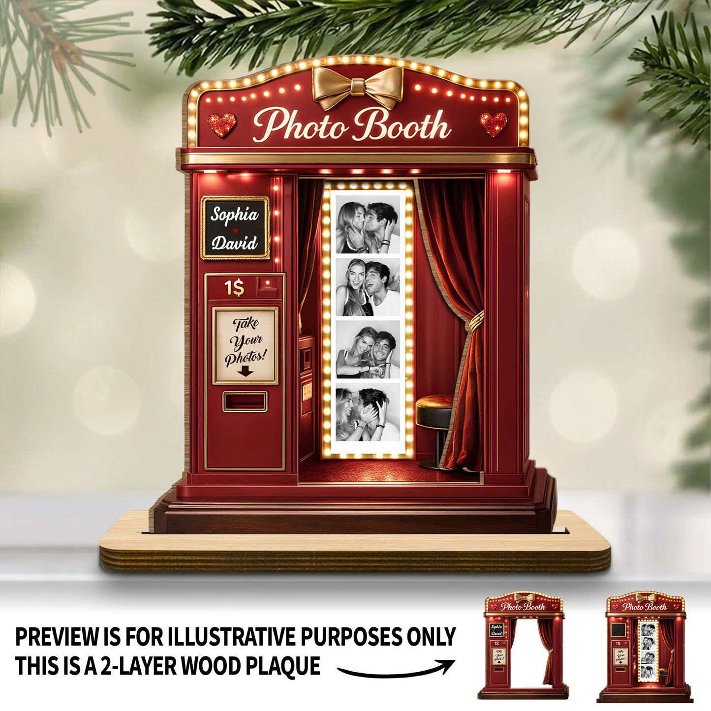 Take Your Photos Photo Booth With Lights