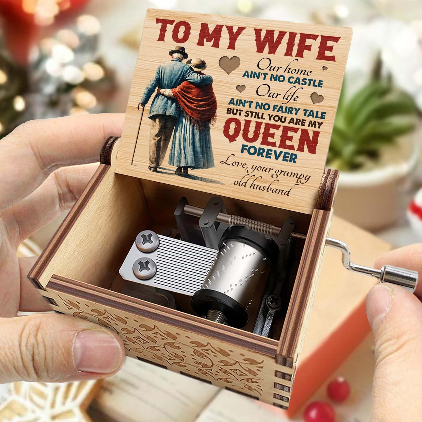 To My Wife Our Home Ain't No Castle But You Are My Queen Forever