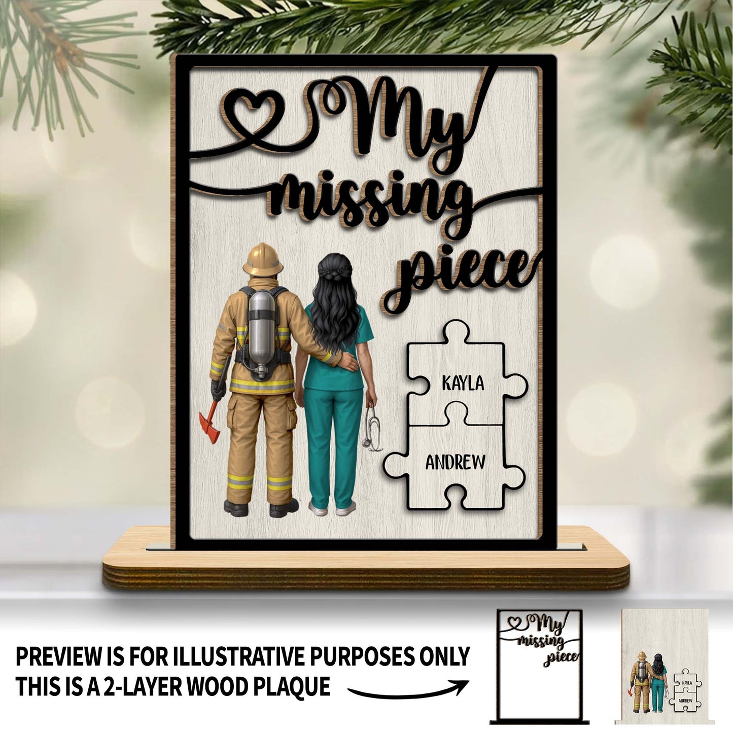 My Missing Piece, Puzzle Pieces Design