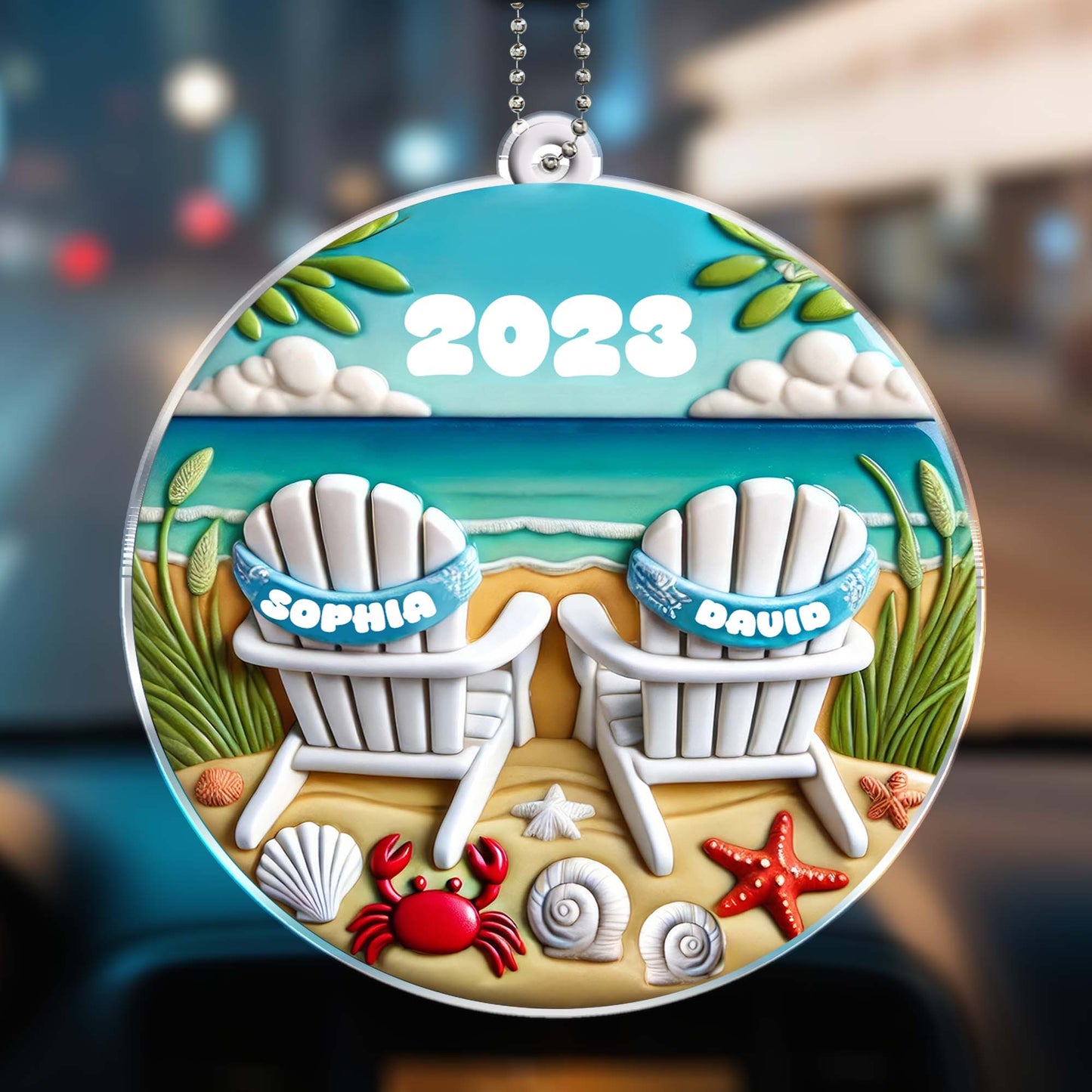 Customize Your Beach Paradise With Chairs And Seashells