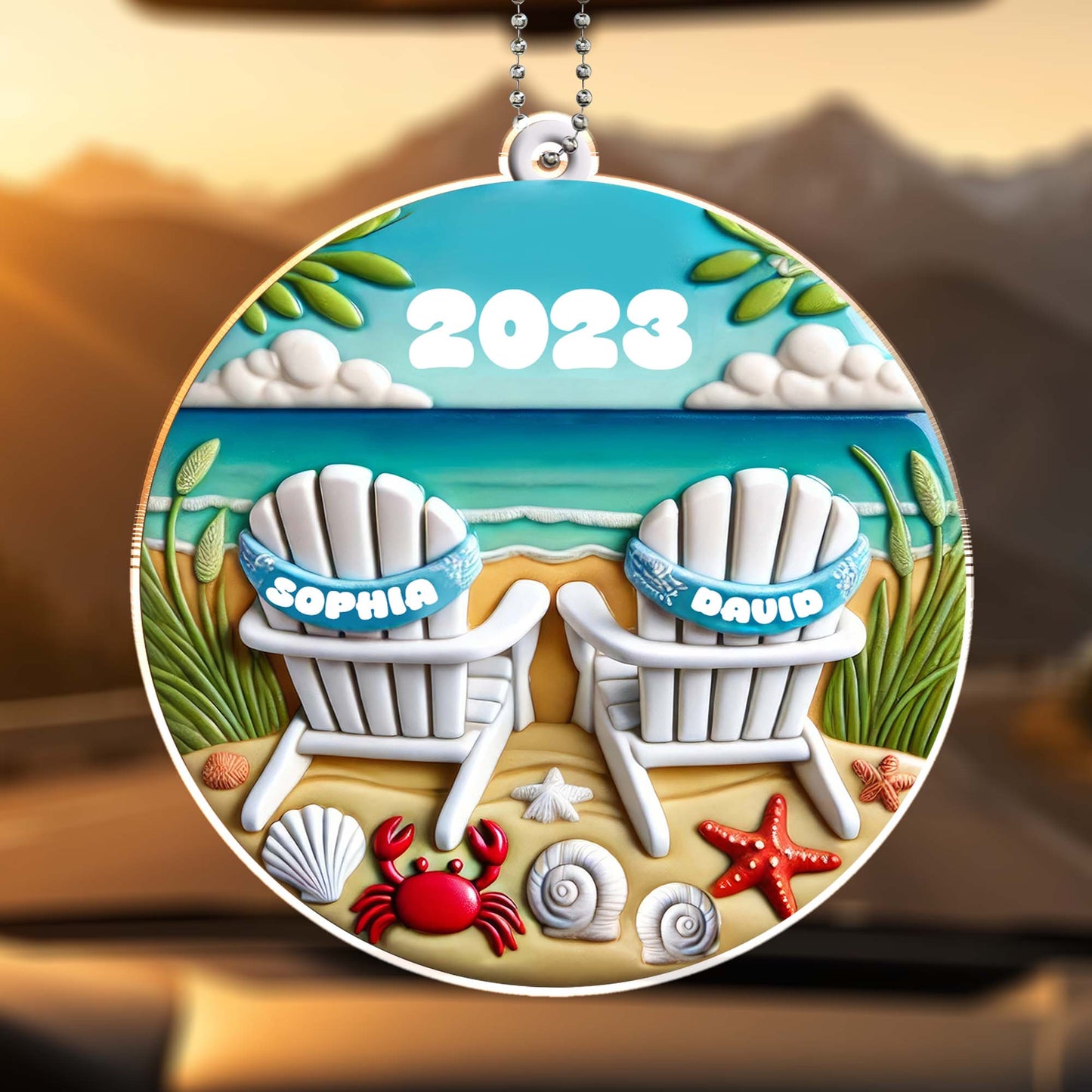 Customize Your Beach Paradise With Chairs And Seashells