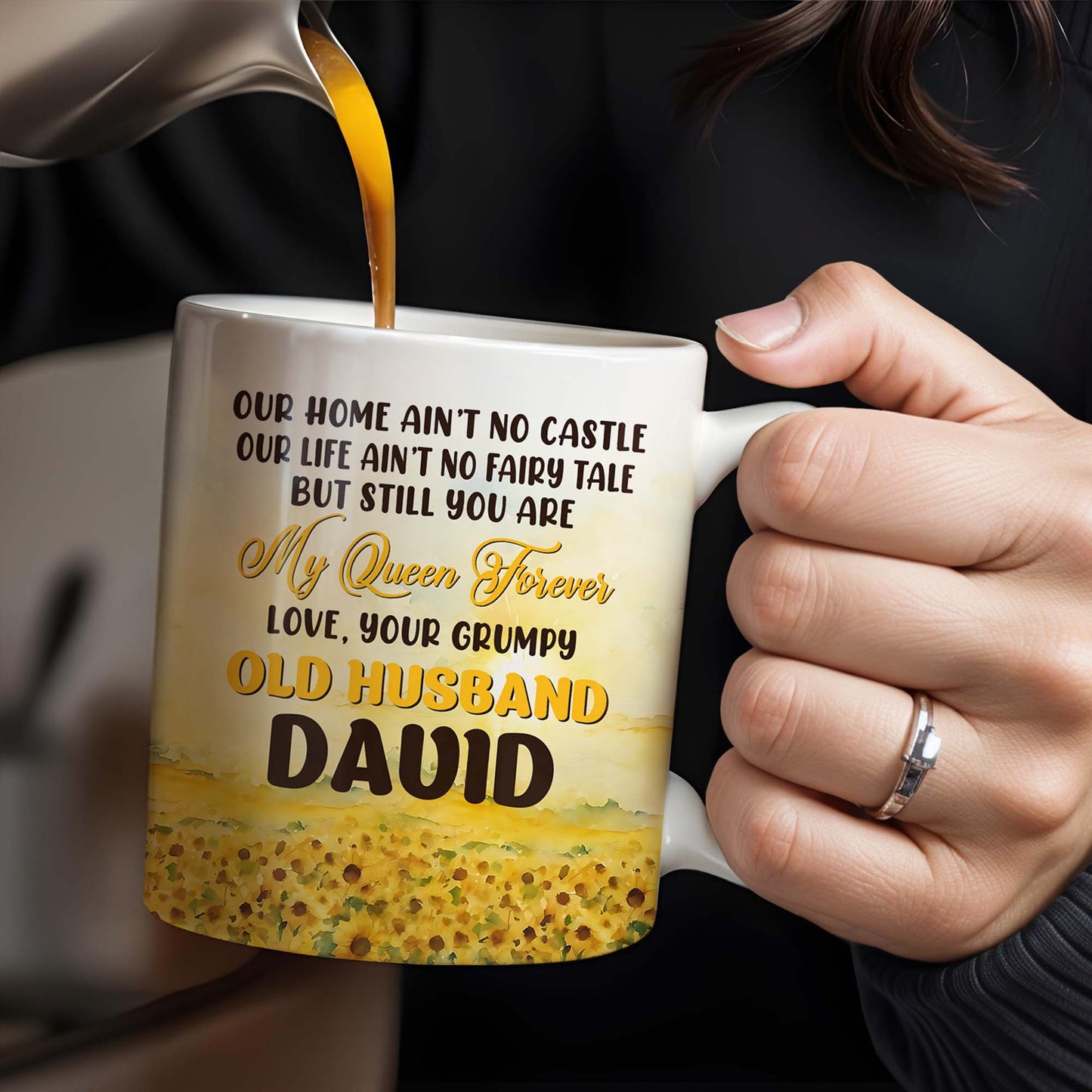 Love Your Grumpy Old Husband, My Queen Forever Mug