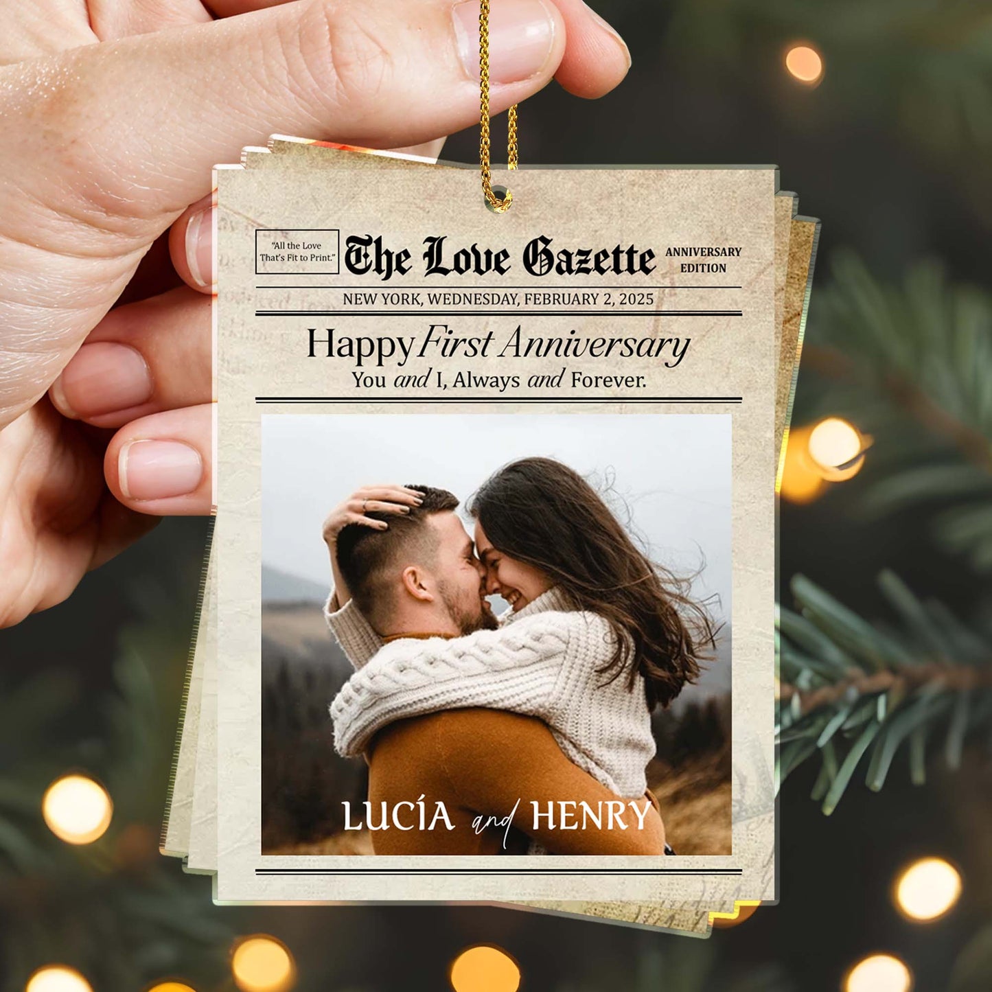 Happy First Anniversary You and I Always and Forever