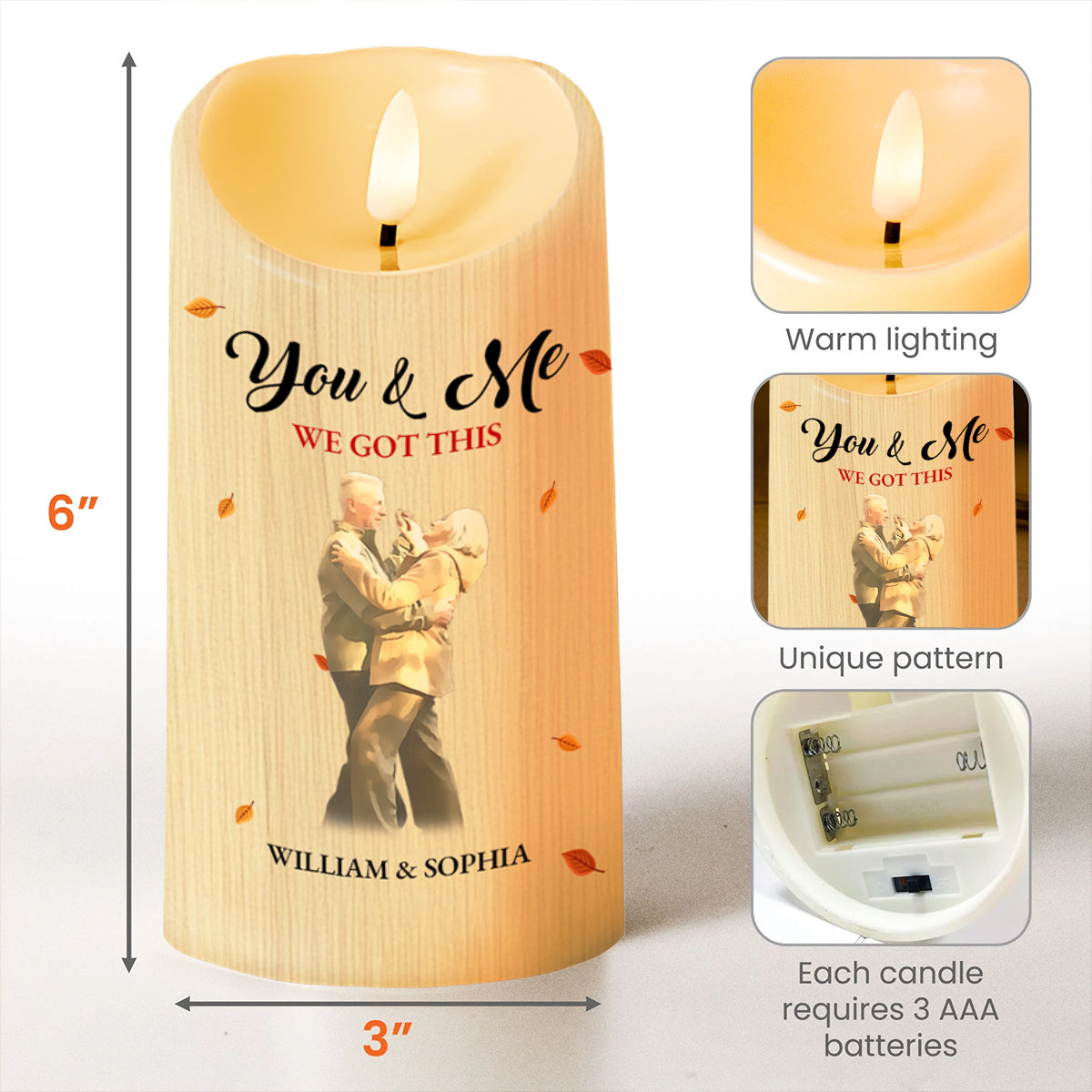 End Of Our Lives Together, Leaves and Dancing Couple