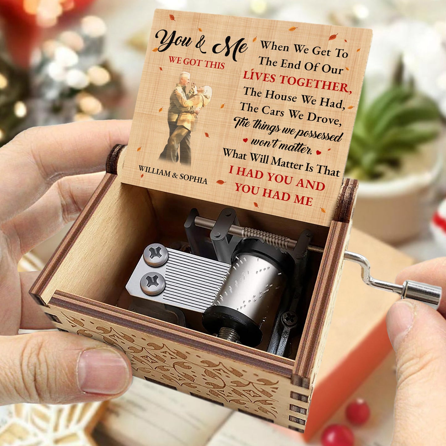 You & Me We Got This Elderly Couple Design