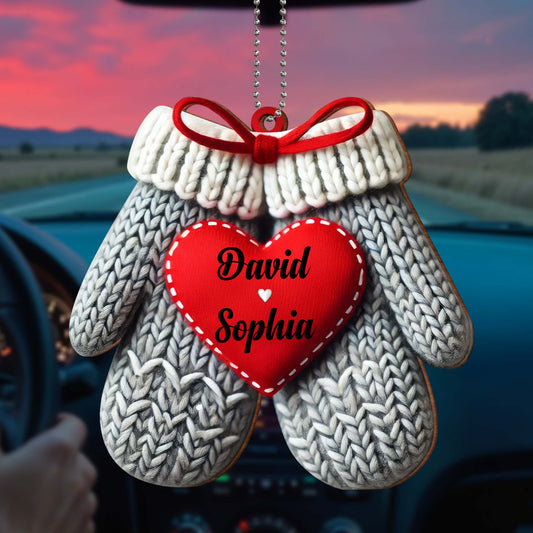 Together Forever Woven With Love Heart And Mittens