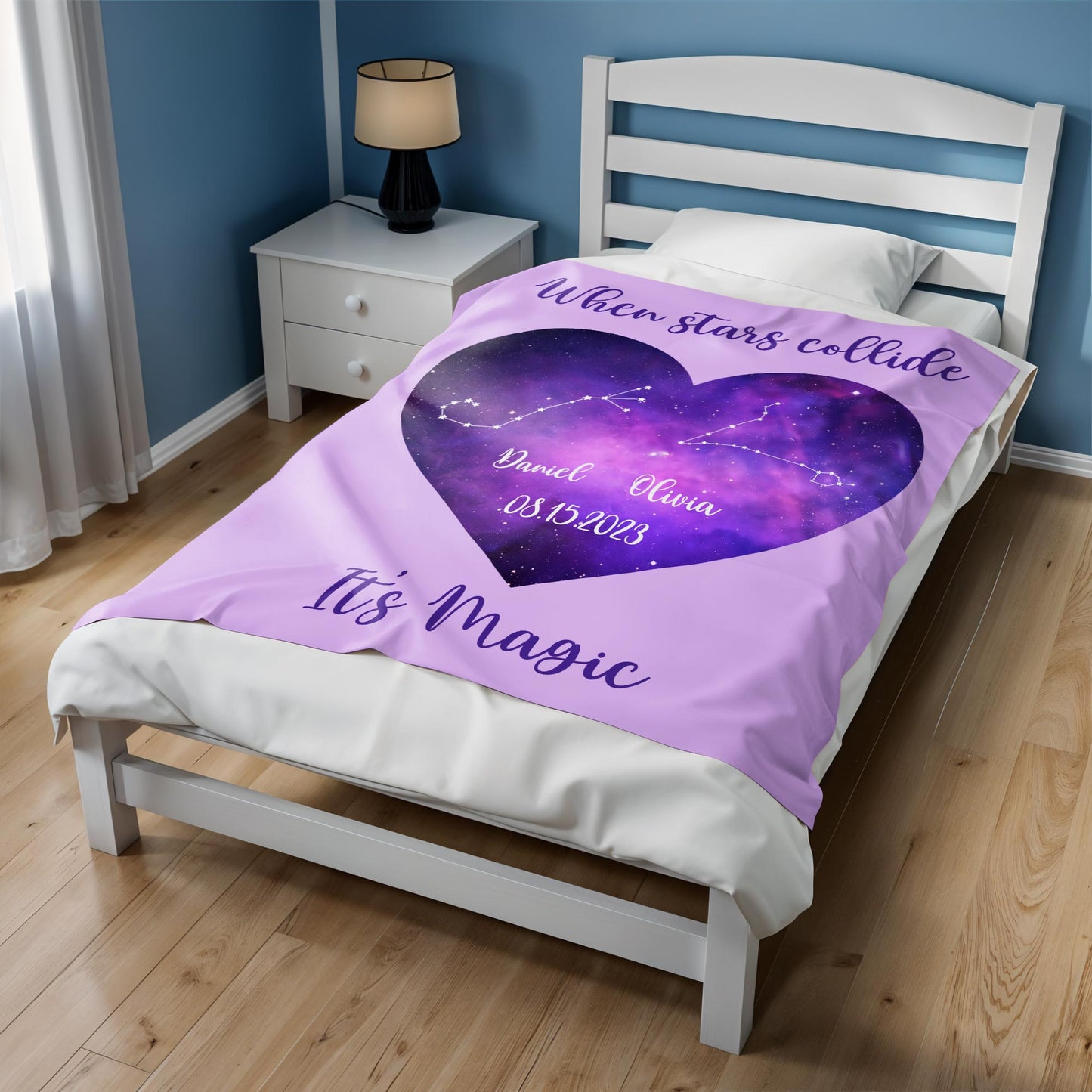 When Stars Collide It's Magic Heart Constellations