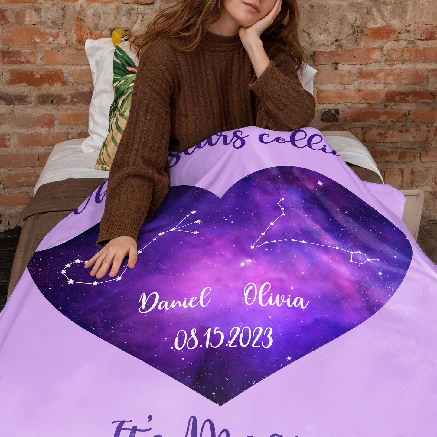 When Stars Collide It's Magic Heart Constellations