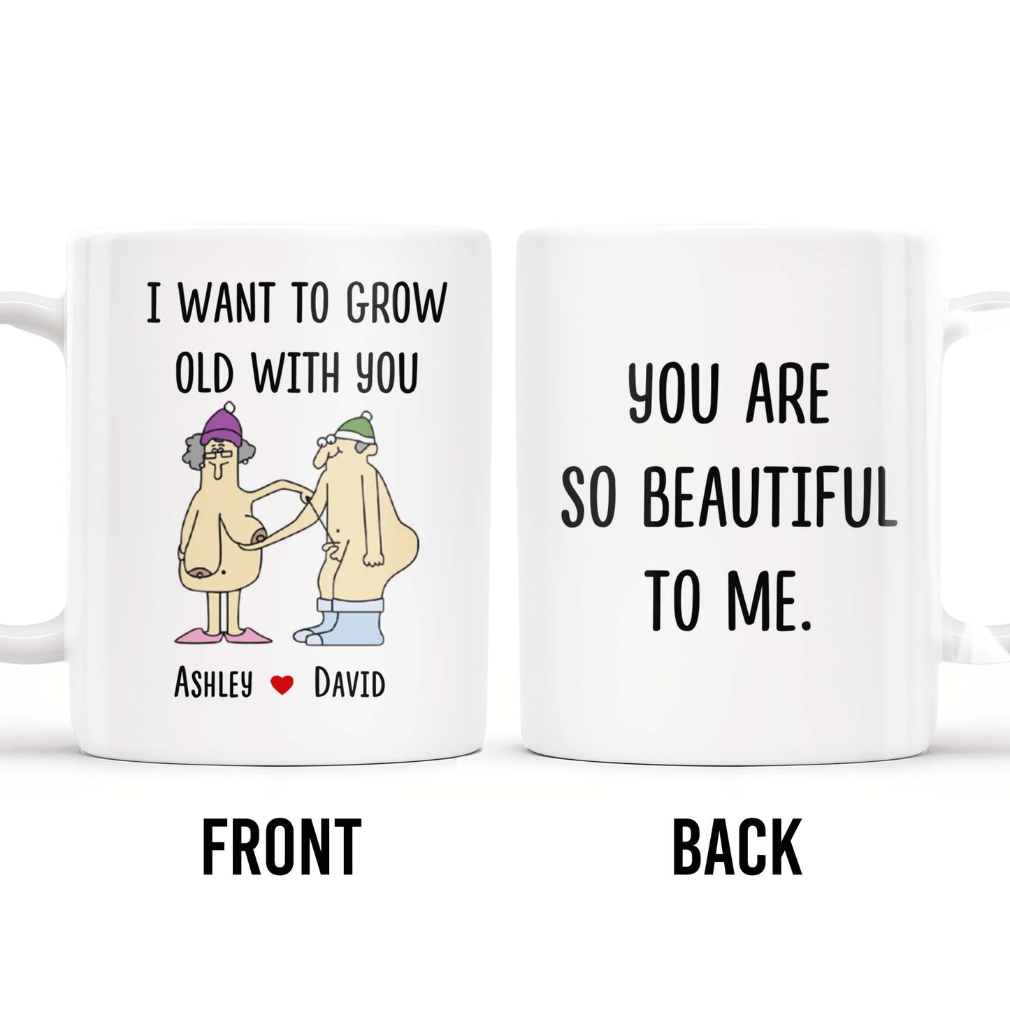 I Want to Grow Old with You, Beautiful Couple Design