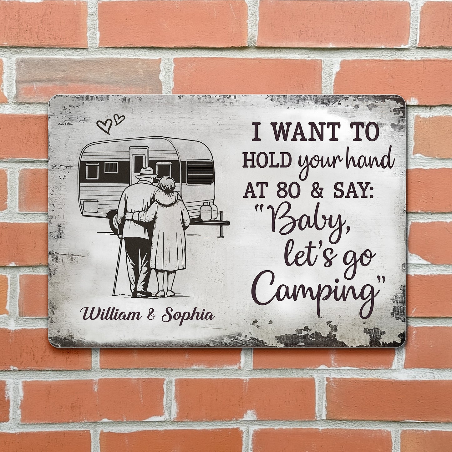 Hold Your Hand at 80 And Say Let's Go Camping