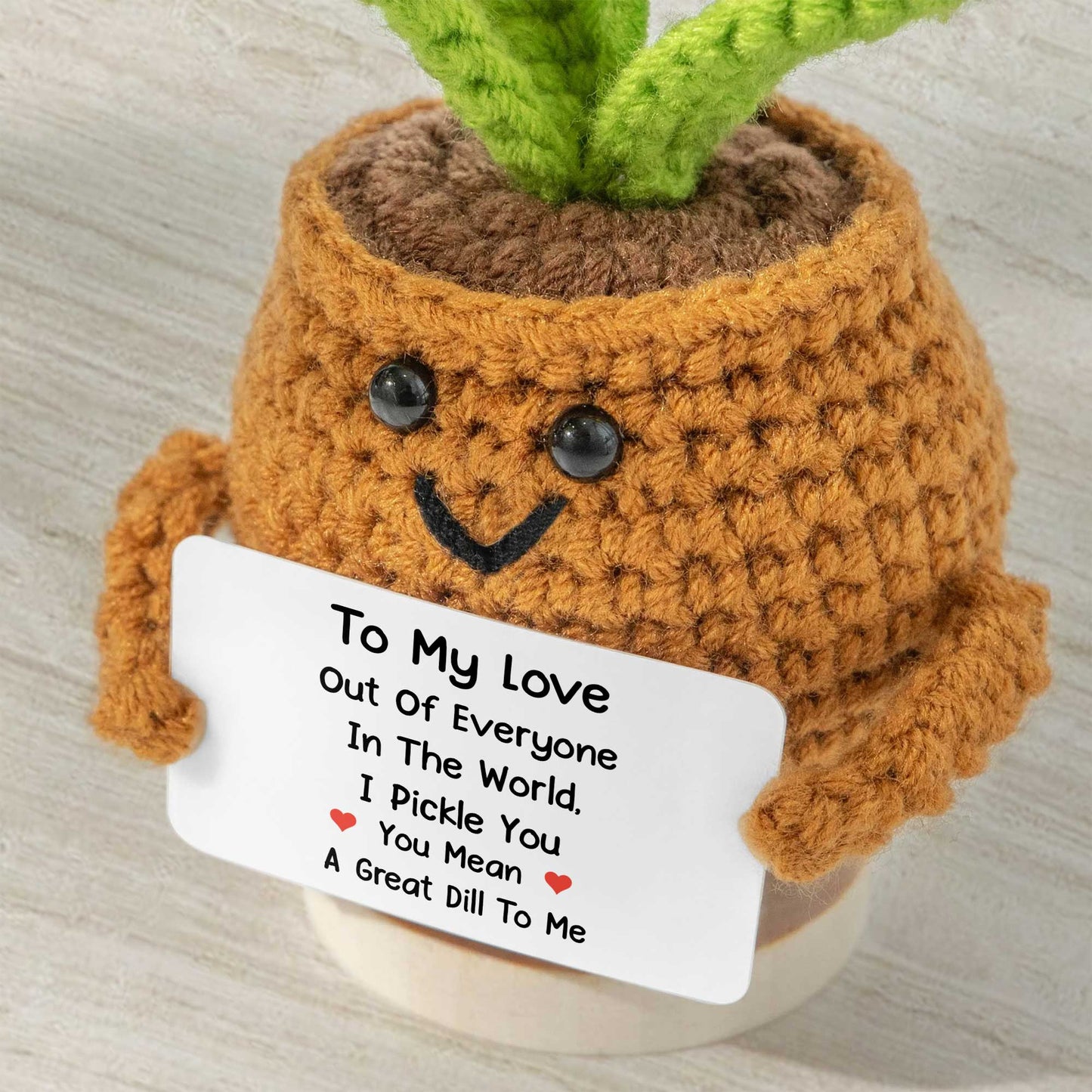 To My Love I Pickle You, Vegetables And Hearts