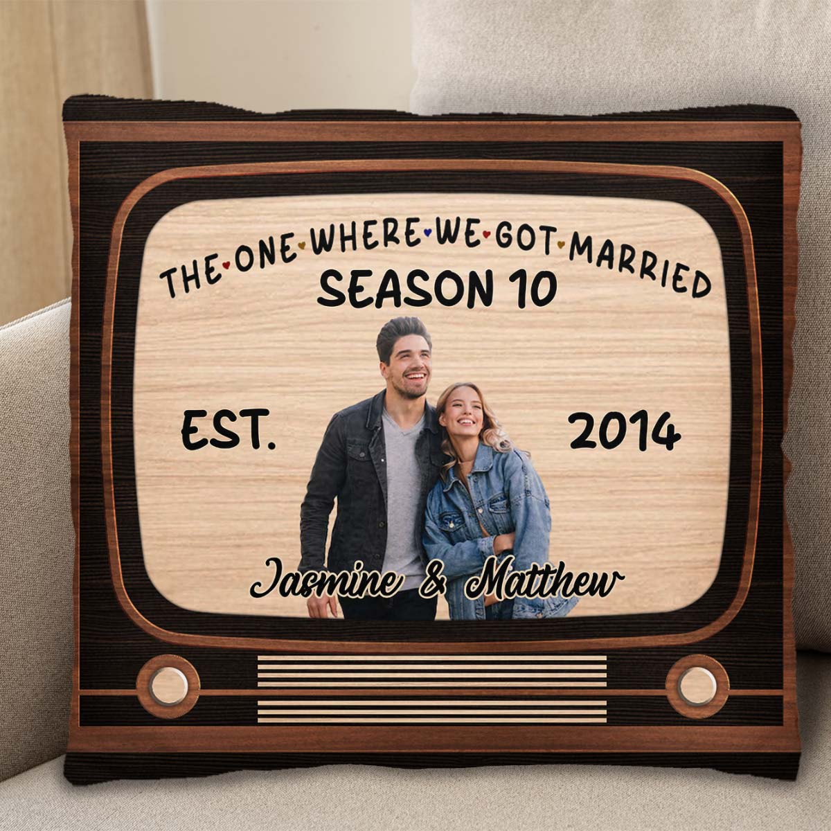 Celebration Of Love Season 10 Established Couple's Pillow