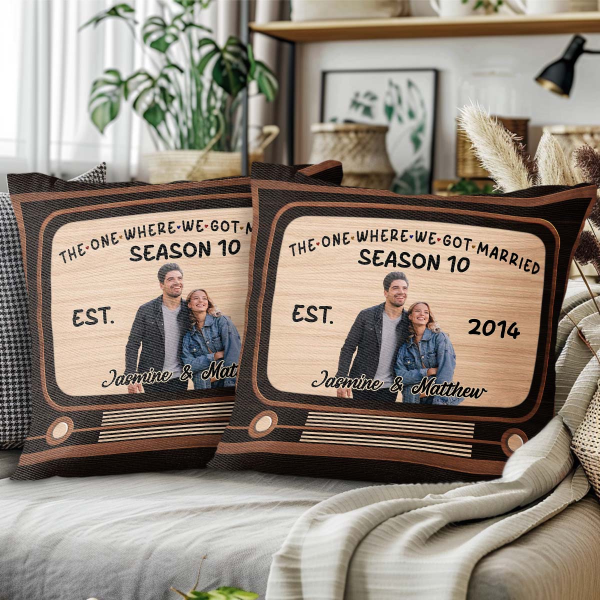 Celebration Of Love Season 10 Established Couple's Pillow
