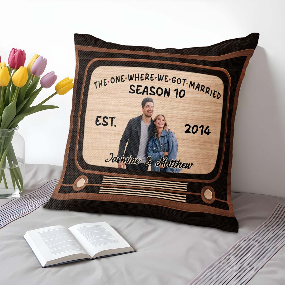 Celebration Of Love Season 10 Established Couple's Pillow