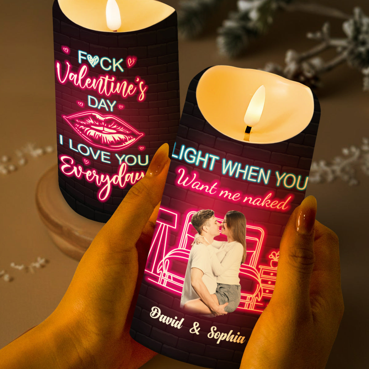 Light When You Want Me Naked Love You Everyday
