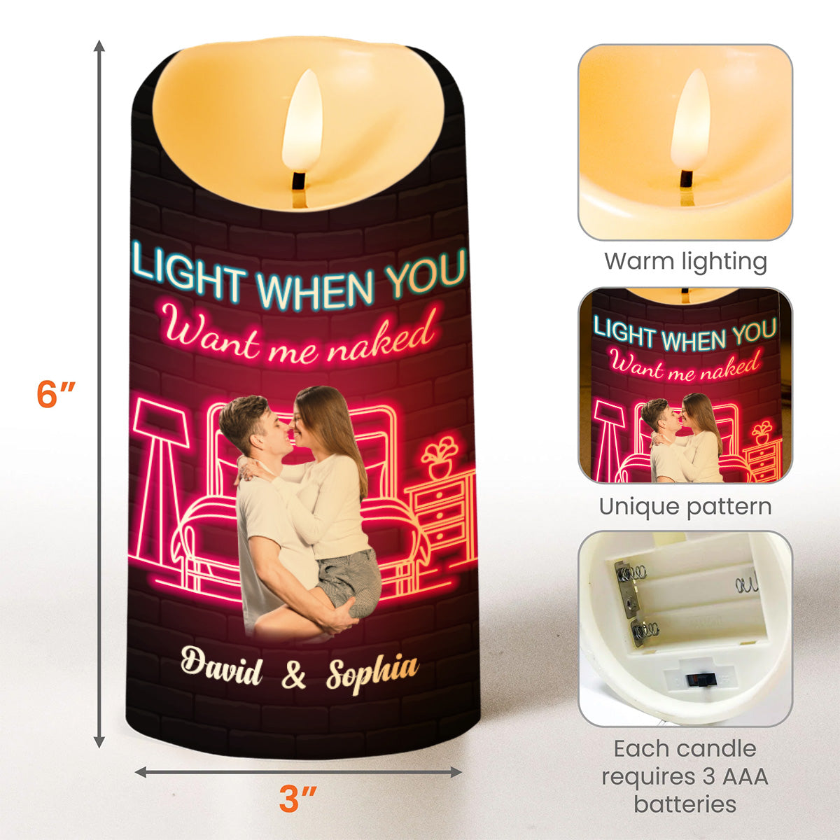 Light When You Want Me Naked Love You Everyday