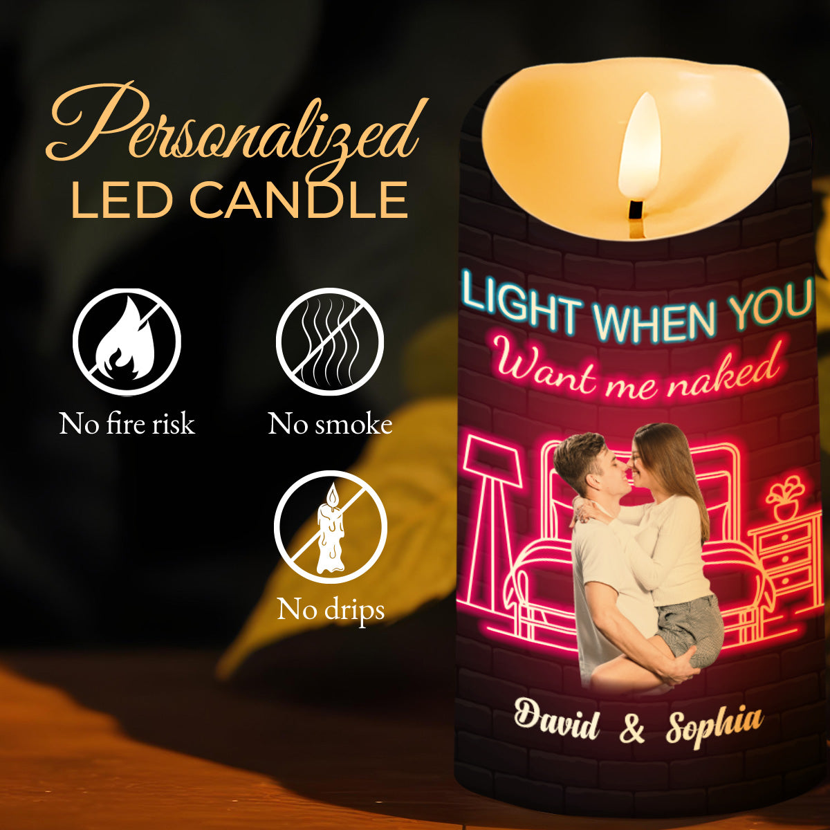Light When You Want Me Naked Love You Everyday