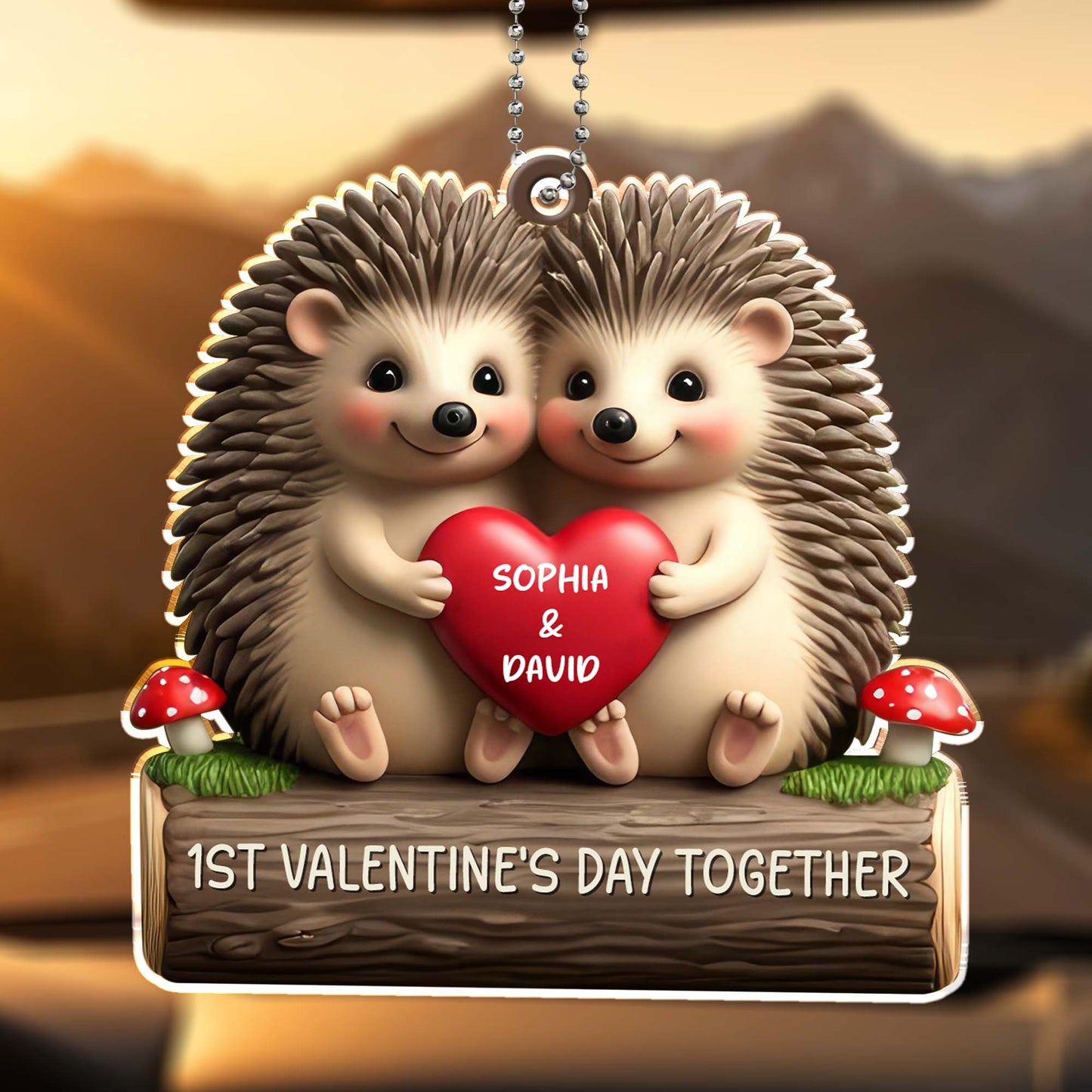 First Valentine's Day Together With Cute Hedgehogs