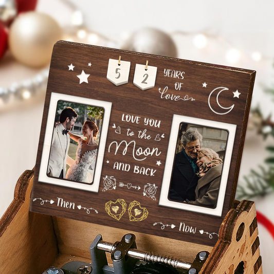 Love You To The Moon And Back Romantic Music Box