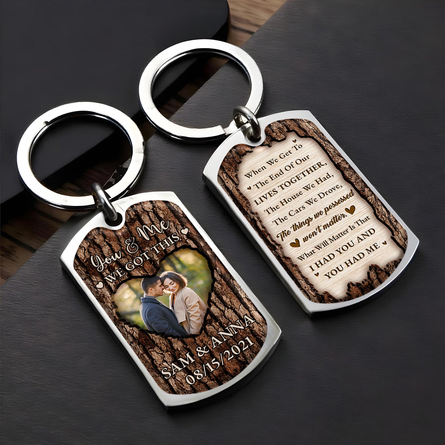 You And Me, We Got This Love Reminder Keychain