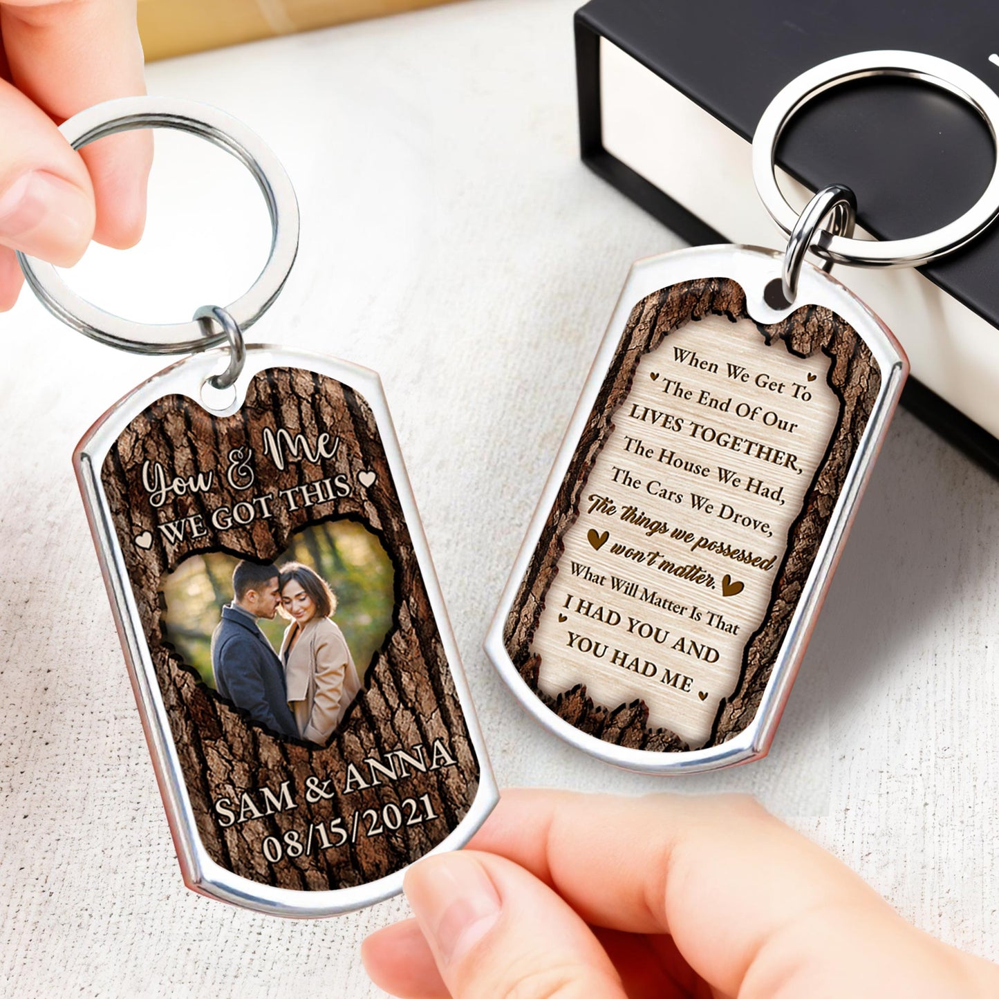 You And Me, We Got This Love Reminder Keychain