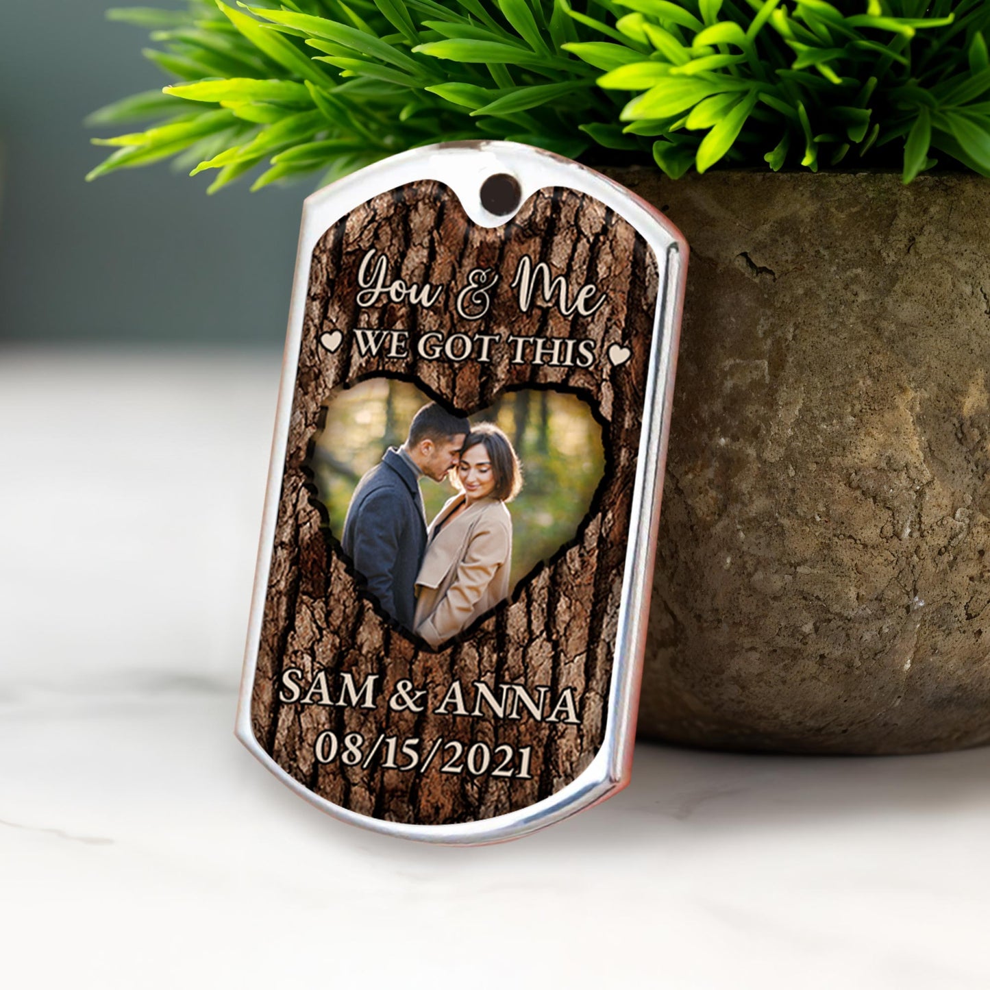 You And Me, We Got This Love Reminder Keychain