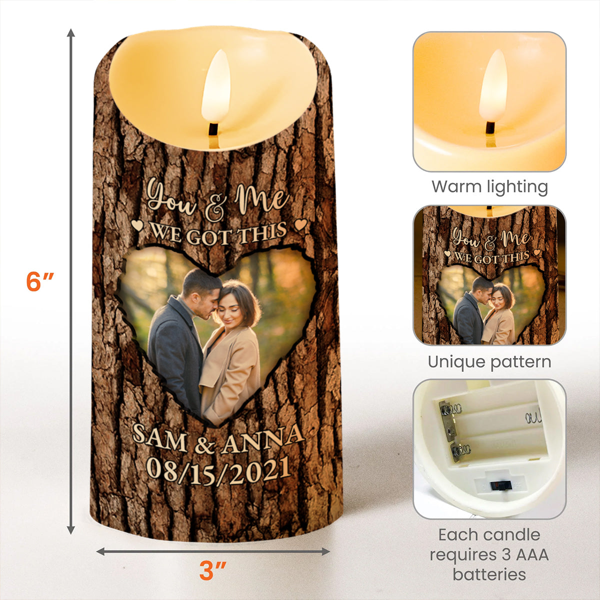 God Blessed The Broken Road That Led Me Straight To You Candle